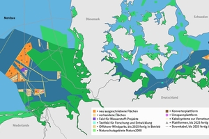  9 	Offshore areas for wind energy 