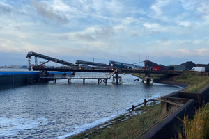  Lansers Trio is one of the leading experts in the storage, transfer, screening, and processing of dry bulk materials, they recently added a Telestack Titan W800 truck unloader to their extensive equipment fleet 