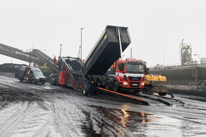  Telestack Titan W800 truck unloader 