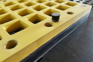  1	Die REMASCREEN-Produkte sind maßgefertigte Siebbeläge aus elastomeren Werkstoffen 