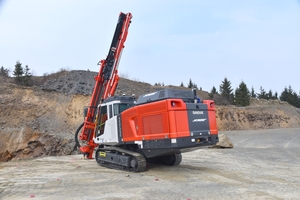  5 	Startklar: Die Pantera™ DP1500i unmittelbar vor Beginn der Bohrarbeiten 