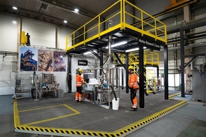  Die Concorde-Cell-Laboreinheit in Metsos Forschungszentrum in Pori  