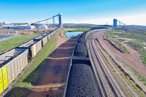  9 	Kohletransport von der NARM-Mine  