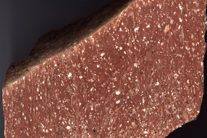  Rhyolite – hand specimen with recognizable structure 