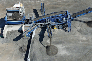  	Processing asphalt with the Ls 1203 mobile plant 