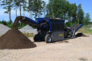  	The ECO1 is Maskin Mekano’s smallest screening plant 