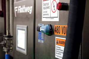  	The three-phase centrifuge enables significant cost savings through reduced wastewater volumes 