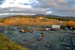  	Site of the new plant 