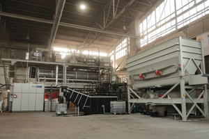  	The wet cleaning plant in Stuttgart’s Neckarhafen can wash 16 000 t/a of foundry sand mixed with binder 