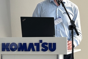  Benjamin Böttcher presented “Digital Solutions on the Construction Site” 