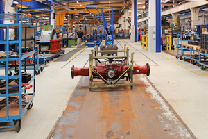  … through the manufacturing of individual components … 