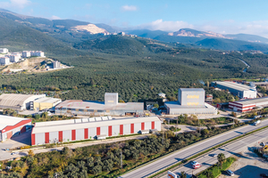  Luftaufnahme der Aydin Madencilik-Fabrik in Bursa 