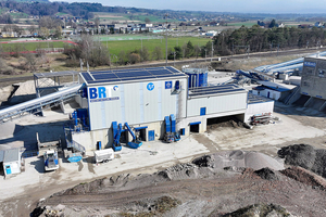  1 	Ein Blick auf die Zukunft des Baustoffrecyclings: Die BRT Baustoff Recycling Thurgau AG zeigt, wie moderne Sortiertechnik scheinbar ausgeschöpftes Material wieder zu wertvollen Rohstoffen macht 