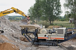  2	Während der ersten vier Einsatzmonate wurden über 45 000&nbsp;t armierter Beton mit Metsos Backenbrecheranlage Lokotrack LT96 zerkleinert 