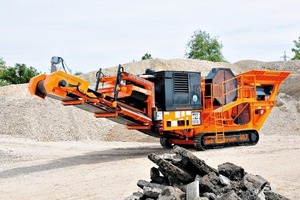  Die INNOCRUSH 40j, ein Backenbrecher der neuen GenerationThe INNOCRUSH  40j, a jaw crusher of the new generation 