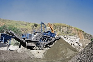  3	Mobicat MC 140 Z – ein leistungsstarker Backenbrecher für die erste Brechstufe • Mobicat MC 140 Z – a high-performance jaw crusher in first crushing stage 