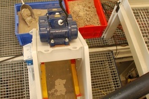  Tests using a dewatering screen at the HAVER &amp; BOECKER wet technology testing facility 