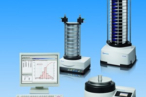  RETSCH Produktlinie für die Partikel­größen­analyse • Retsch’s sieving line for particle size analysis 