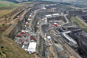  1 Luftaufnahme der steinexpo 2014 • Aerial view of the steinexpo 2014 