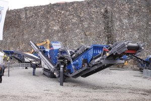  Kleemann presented several new products of its mobile and stationary crushing and screening technology with live demonstrations at the steinexpo &nbsp; 