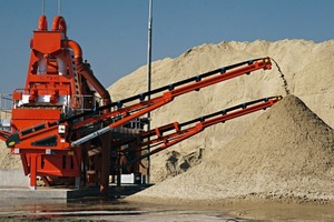  4	Mobile Sandwaschanlage in Polen • Mobile sand washing in Poland  