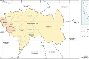  Geografische Lage der Toromocho-Grube # Geographical Location of mine Toromocho 