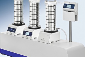  Analysis screening machine of the series EML 