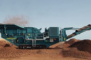  1 Powerscreen® XH500 Prallbrecher # Powerscreen® XH500 impact crusher 