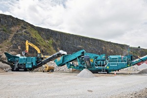  2	Backenbrecher Premiertrak 600 und Kegelbrecher 1150 Maxtrak Premiertrak 600 jaw crusher and 1150 Maxtrak cone crusher 