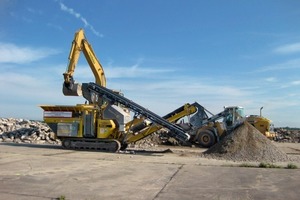  	Mobile impact crusher RUBBLE MASTER RM80 