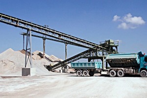  1 Raw gravel stockpile  