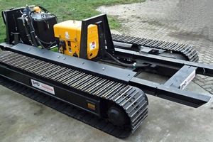  1	Das neue BMD-Raupenfahrwerk macht die RA 700/6 noch mobiler • The new BMD crawler chassis makes the RA 700/6 more mobile 