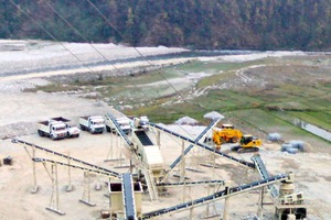  1 Nepals erste modulare Brech- und Siebanlage - geliefert von Metso # Nepal’s first modular crushing and screening plant, delivered by Metso 