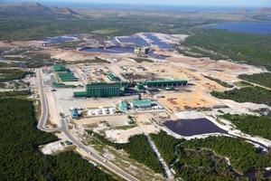  	 Mineral sand processing at QMM in Madagascar (Rio Tinto) 