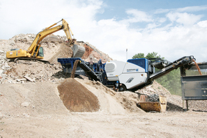  4 The versatile, mobile jaw crusher in the new EVO generation is ideal for the demands of contractors 