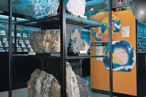  6	Ausstellungsstücke in der geologischen Sammlung Freiberg 