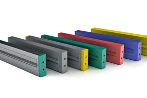  Die Schlagbalken von Magotteaux aus Verbundmaterial sind über das weltweite Vertriebsnetz von Metso verfügbar • The Magotteaux composite type blow bars are available through Metso‘s world-wide sales network 