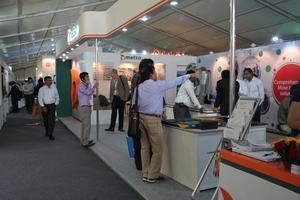  Exhibition booth of Metso Minerals (India) 