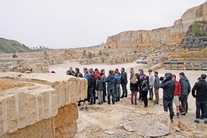  Besuch im Dietfurter Steinbruch • Visit in the Dietfurt quarry 