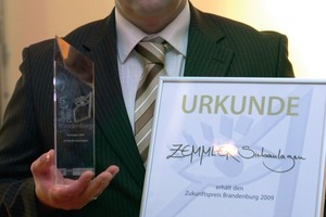  Heiko Zemmler with the certificate  