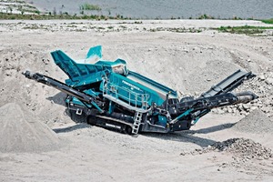  Die Warrior 2100 Siebanlage von Powerscreen  