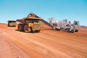  1	Eisenerzabbau in Australien: Maschinenleistung und Service-Support auf höchstem Niveau • Iron ore mining in Australia: Top-of-the-range machine performance and service support 