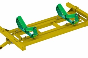  1   Zweirollenstuhlbandwaage für höhere Genauigkeiten in schmalen BändernDual-idler belt scale for greater accuracy in narrower belts 