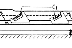  	Diagram of a resonance screen with flexibly coupled drive 