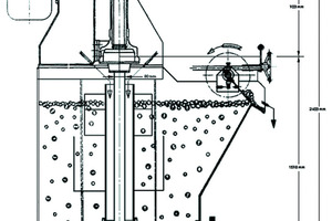  12	Umgebaute 1500-l-Unterluftmaschine vom Typ Denver • Modified 1500 liter Denver type sub-aeration machine 