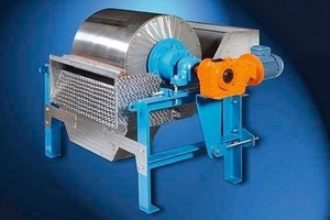  3 Nasstrommelmagnetscheider # Wet magnetic drum separator  