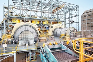  1	Zwei getriebelose Mühlenantriebssysteme von 18,6 MW für Kugel­mühlen von 27 Fuß (8,23 m) im Kupferbergwerk ­Esperanza, Chile • Two 18.6 MW GMD systems for 27-foot ball mills at Esperanza copper mine, Chile 