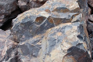  	Volcanic andesite, won at Kuhn Quarry 