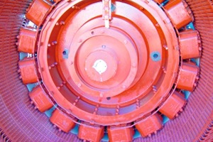  6	Rotor bei der Montage • Rotor during installation 