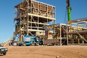  	 Preparation plant in the Murray Basin mine (Iluka) 